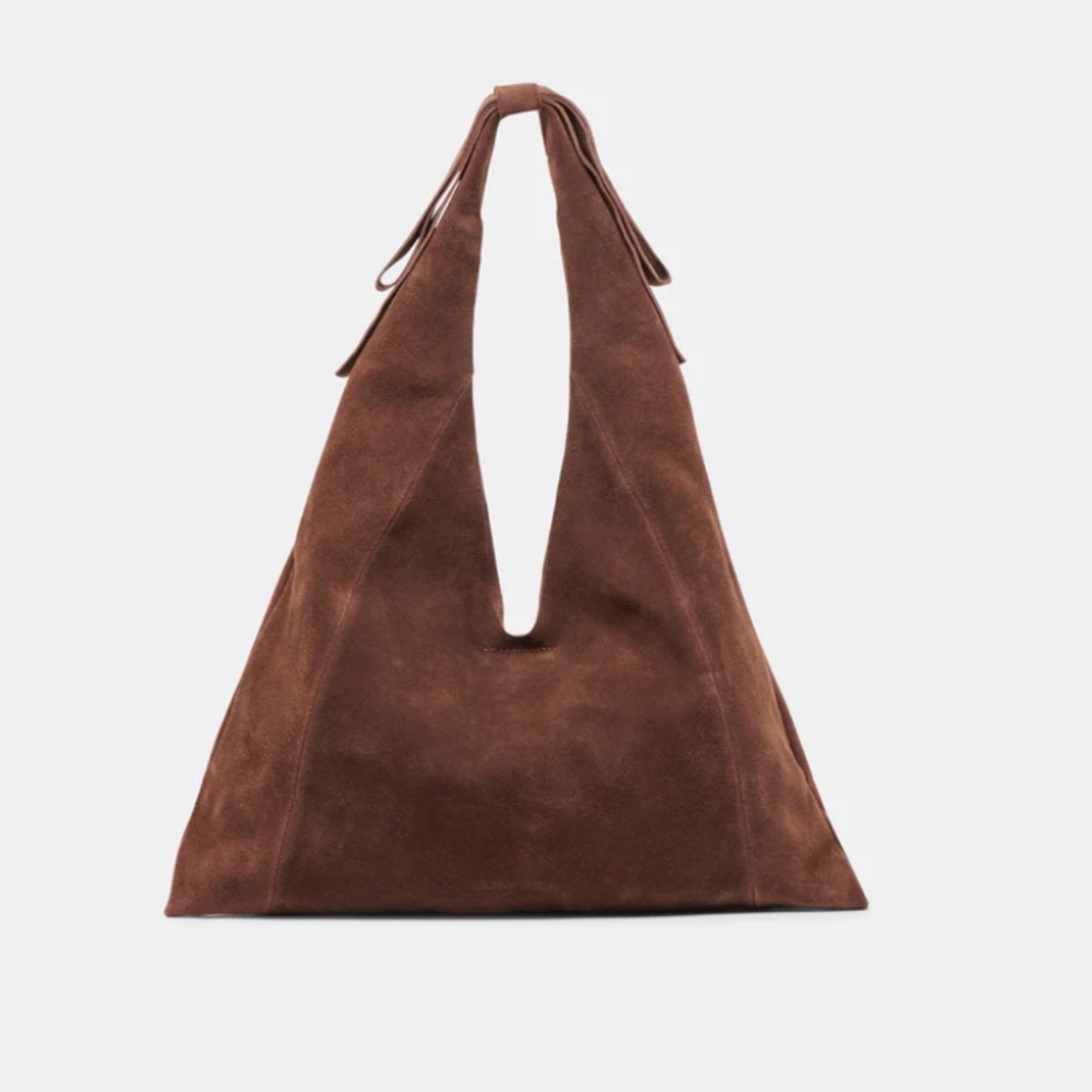 Dolce Vita Marie Tote Chocolate Suede